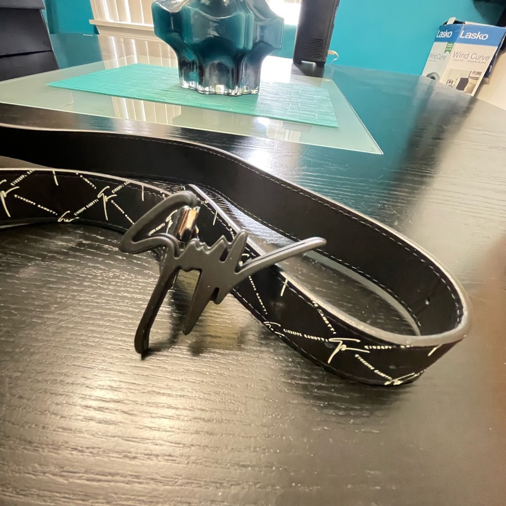 Giuseppe Zanotti Black Designer Women’s Belt